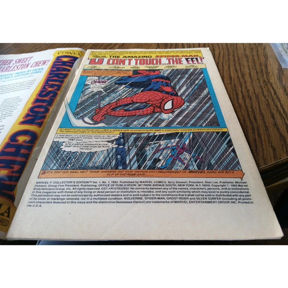 Marvel Collector's Edition-Charleston Chew Giveaway #1 (Marvel Comics 1992)
